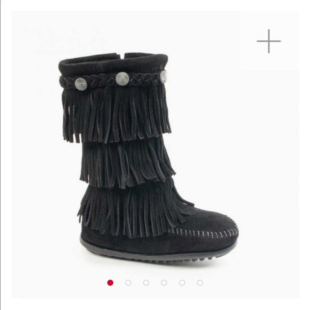 Minnetonka Fringe Boots